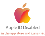 Apple ID has been disabled in the app store and itunes Fix